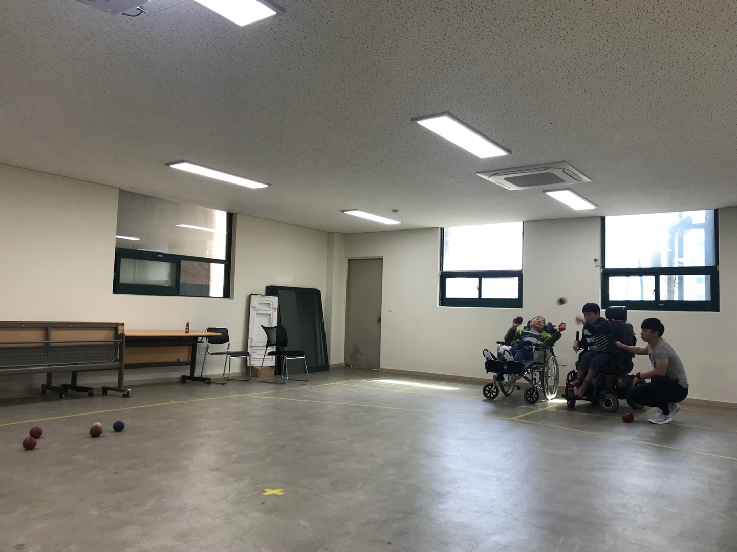 2018년 9월 17일 - 보치아수업 사진