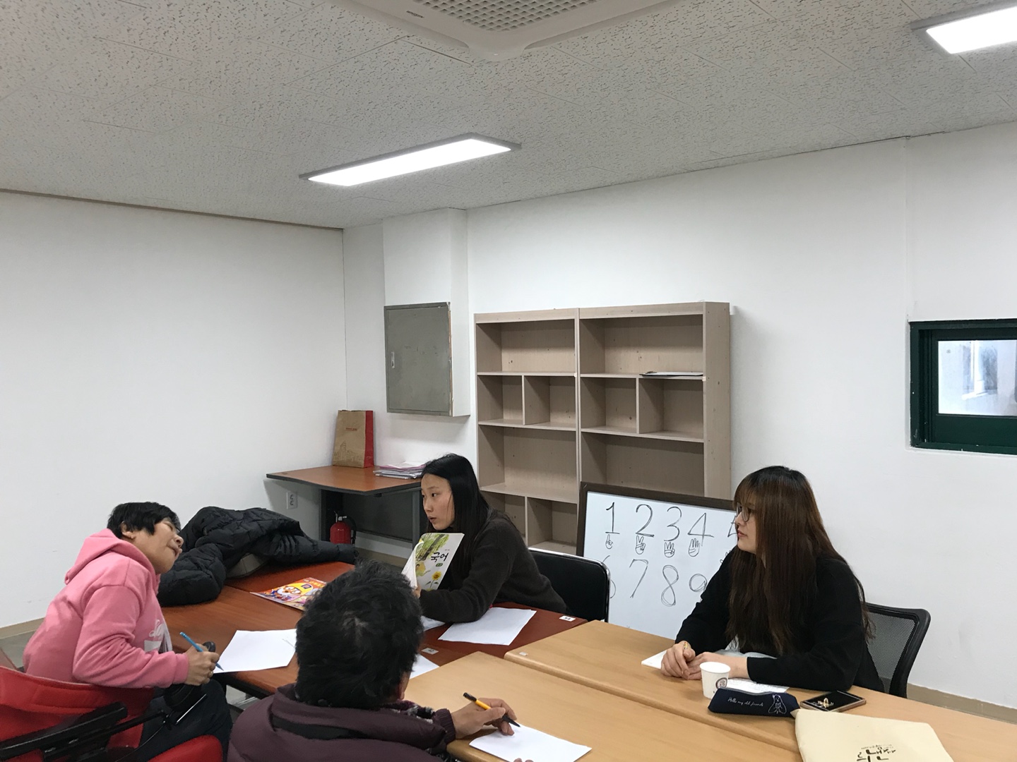 2018년 2월 5일 - 국어수업 사진