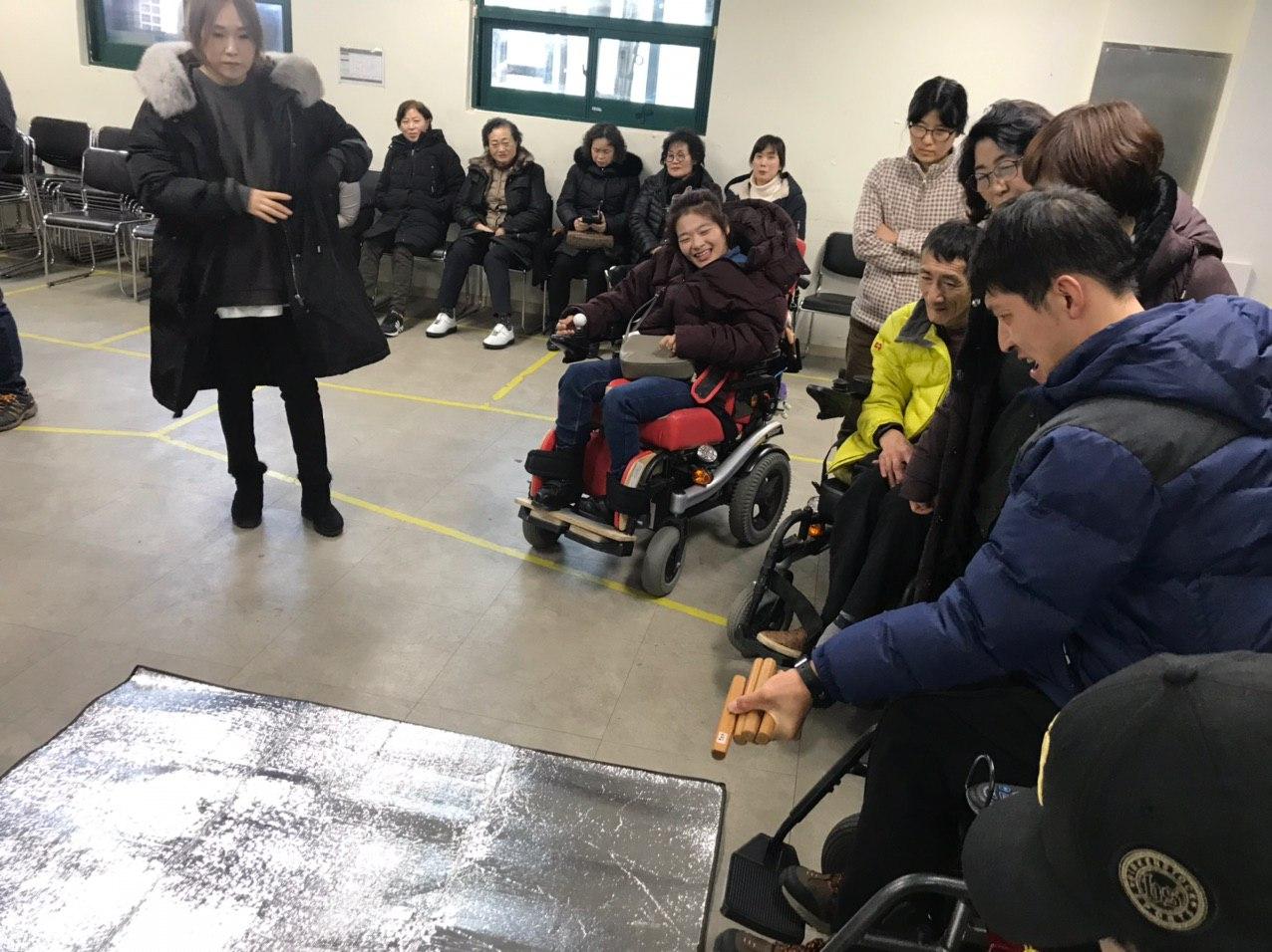 1월 21일 야학 설 큰찬치 (윷놀이)