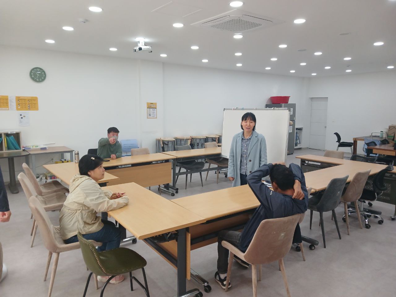 2024년 4월 30일(화) 문해수학 수업 사진