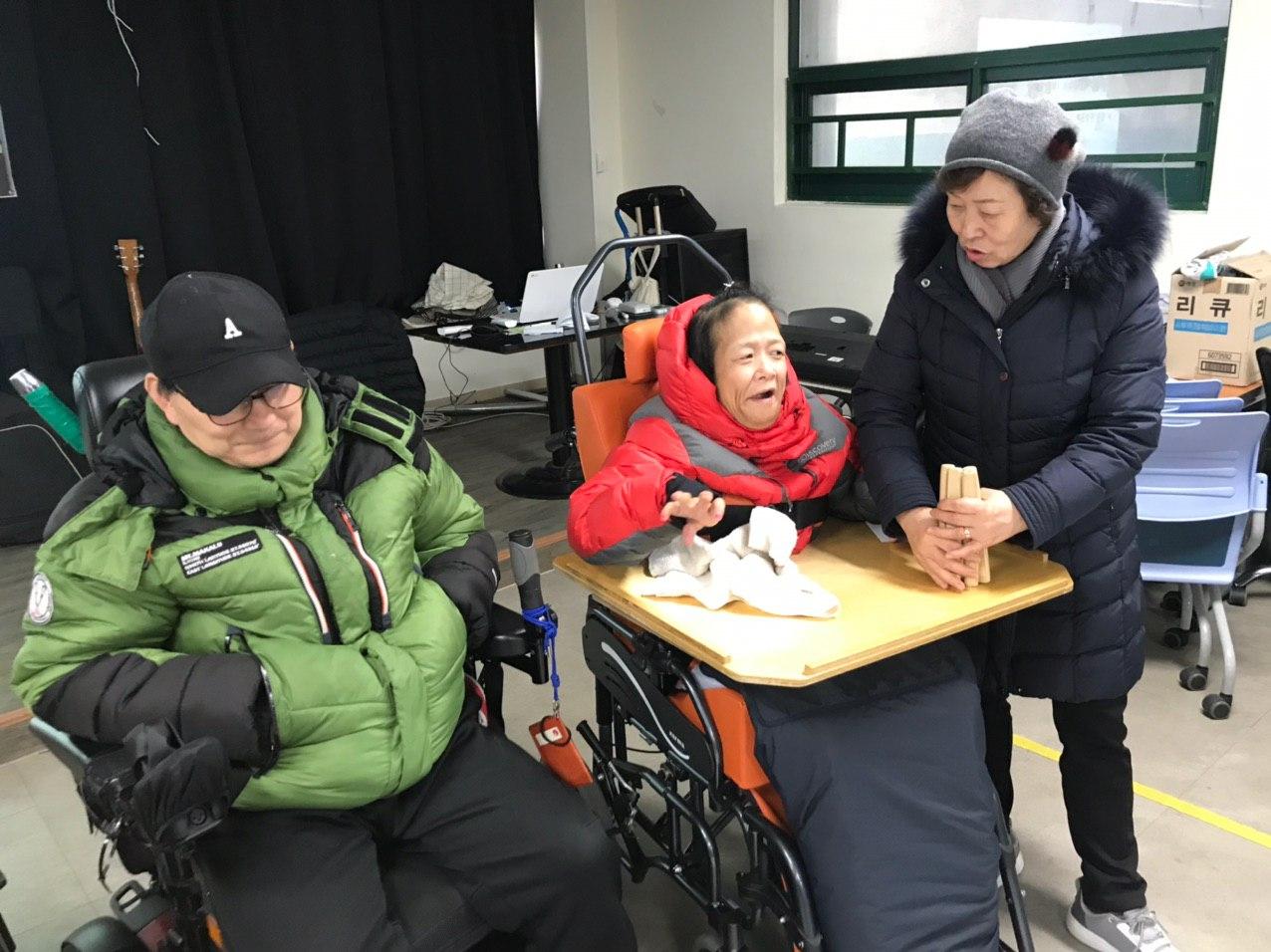 1월 21일 야학 설 큰찬치 (윷놀이)