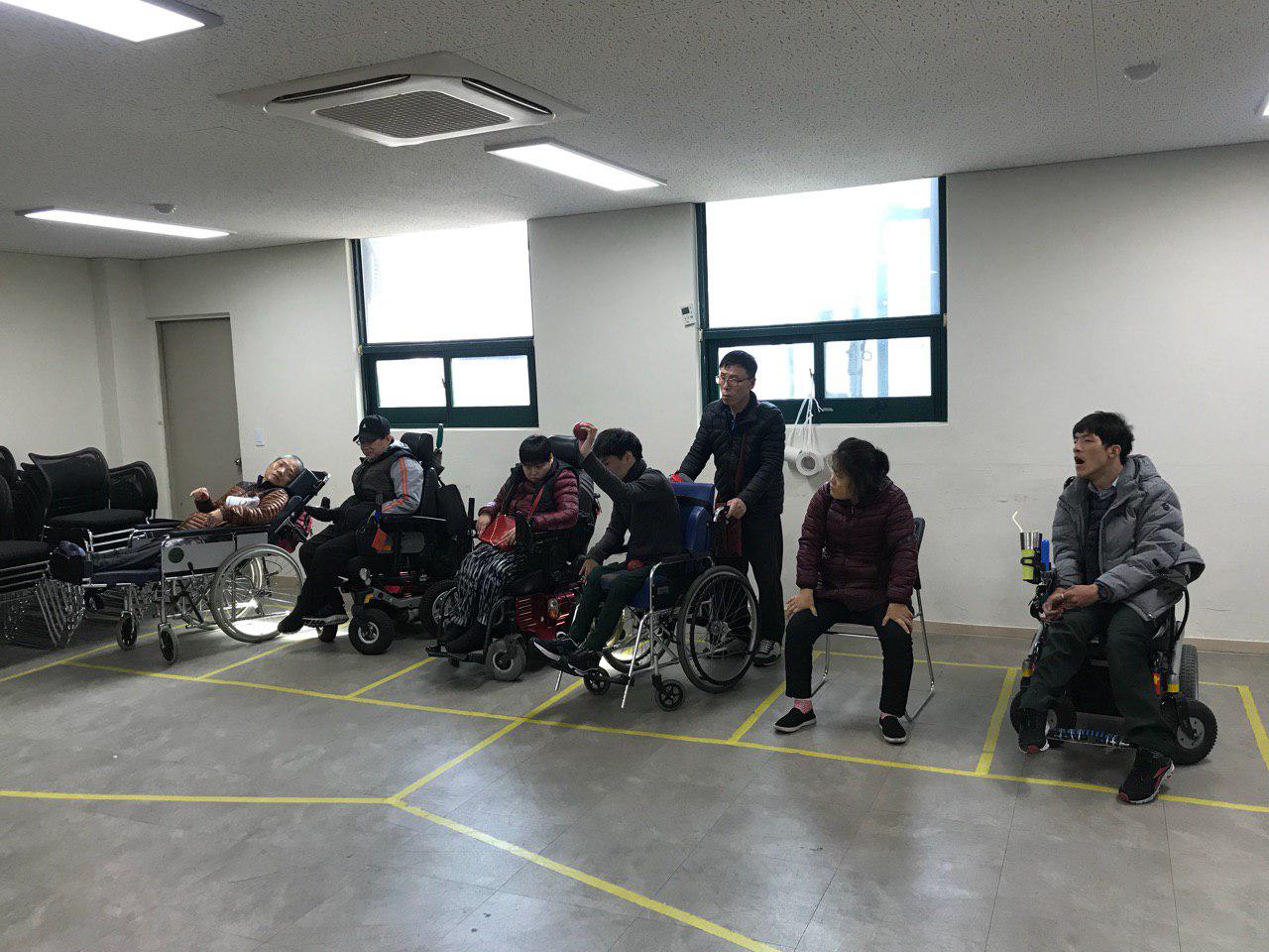 2019년 4월 1일 - 보치아수업 사진