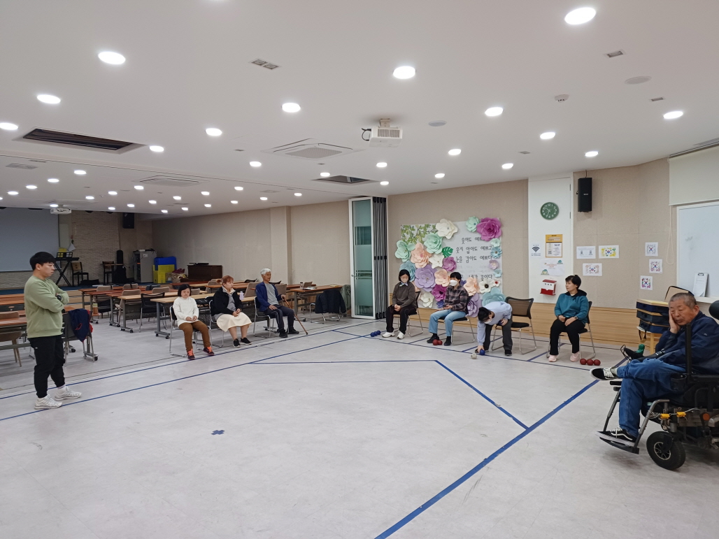 2024년 4월 8일(월) 보치아 수업 사진
