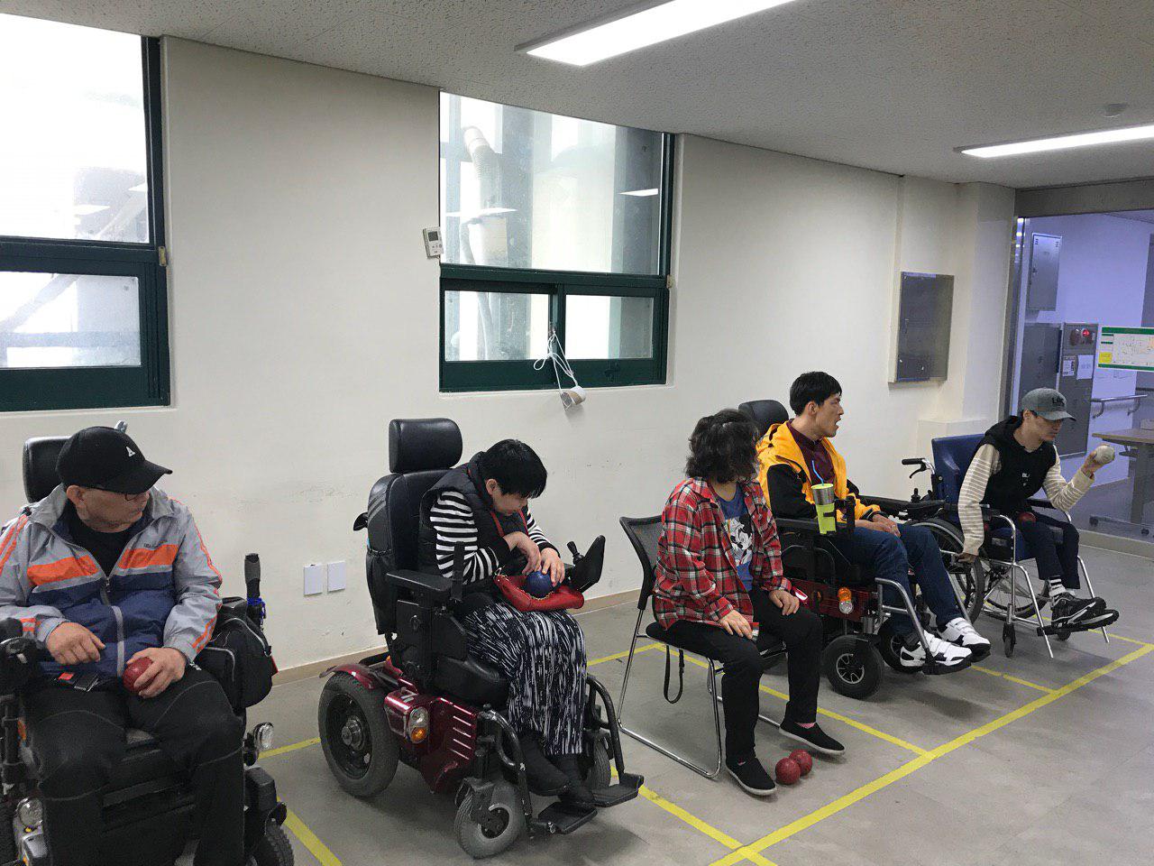 2019년 4월 29일 - 보치아수업 사진