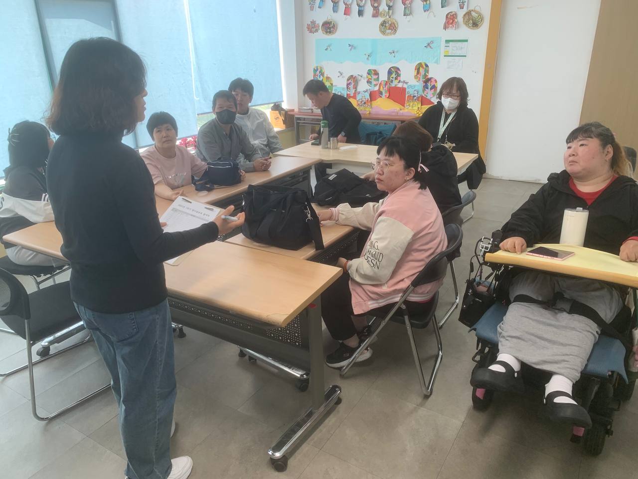 2025년 4월 25일(금) 탈시설 교욱 수업사진