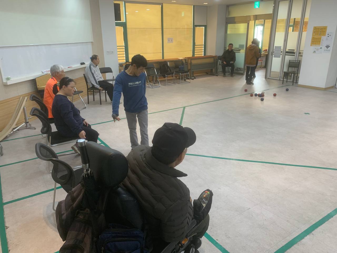 2025년 4월 2일(수) 보치아 자조모임 수업사진