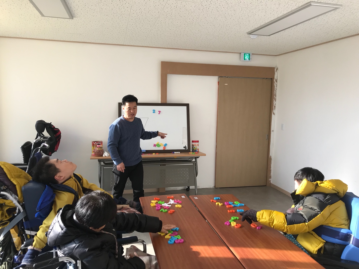 2018년 2월 6일 - 수학수업 사진