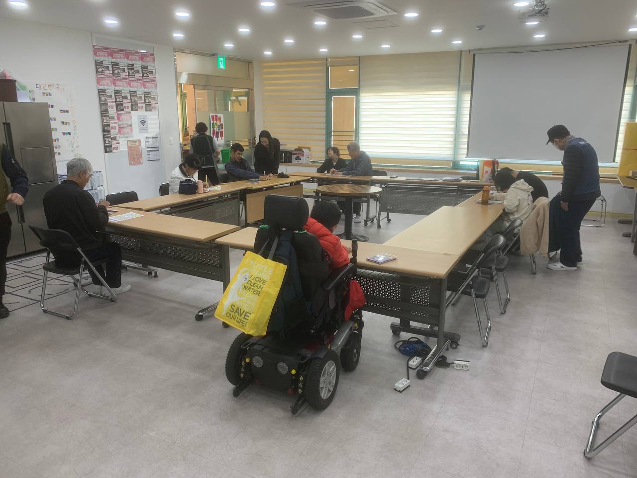 2025년 4월 15일(화) 문해수학 수업사진