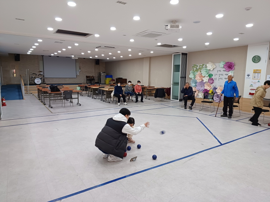 2024년 4월 1일(월) 보치아 수업 사진(2)