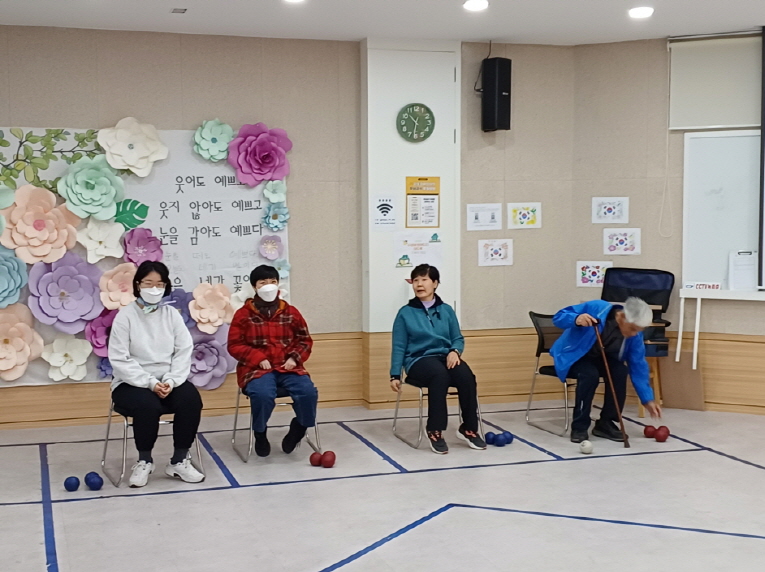2024년 3월 25일(월) 보치아 수업 사진
