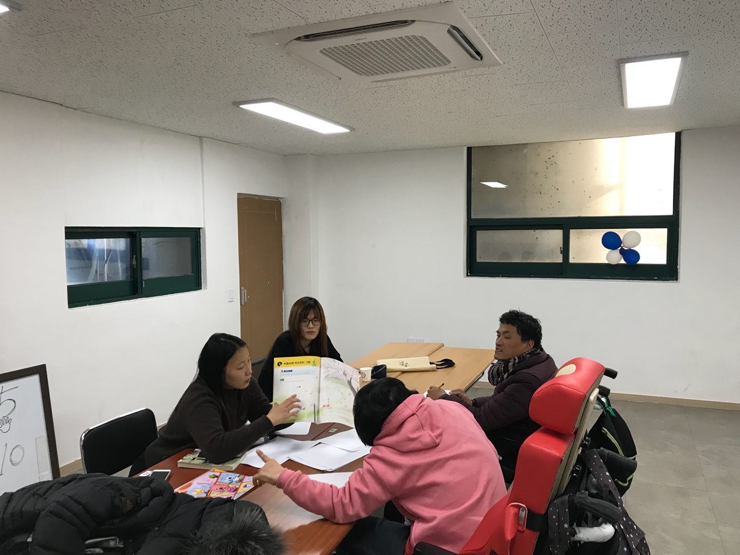 2018년 2월 5일 - 국어수업 사진
