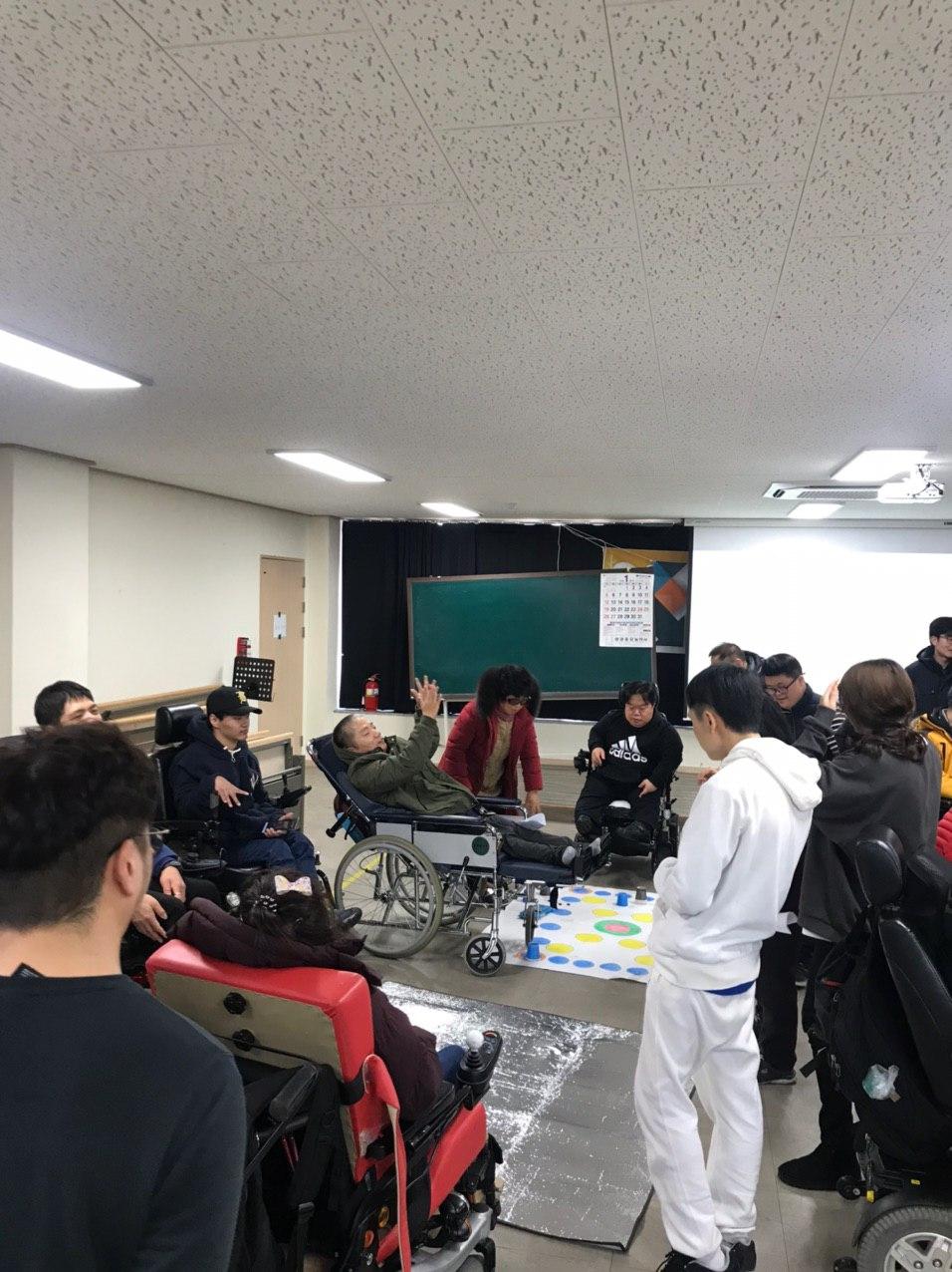 1월 21일 야학 설 큰찬치 (윷놀이)