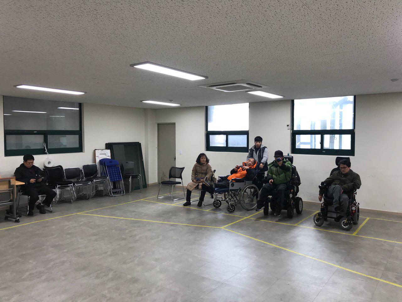 2018년 11월 26일 - 보치아수업 사진