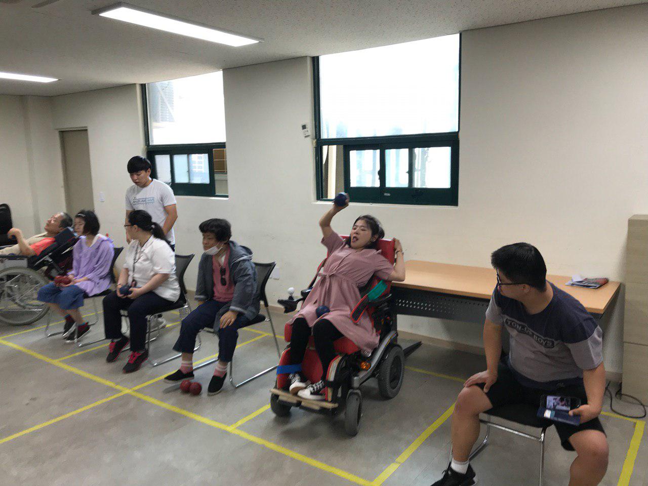 2019년 6월 24일 - 보치아수업 사진