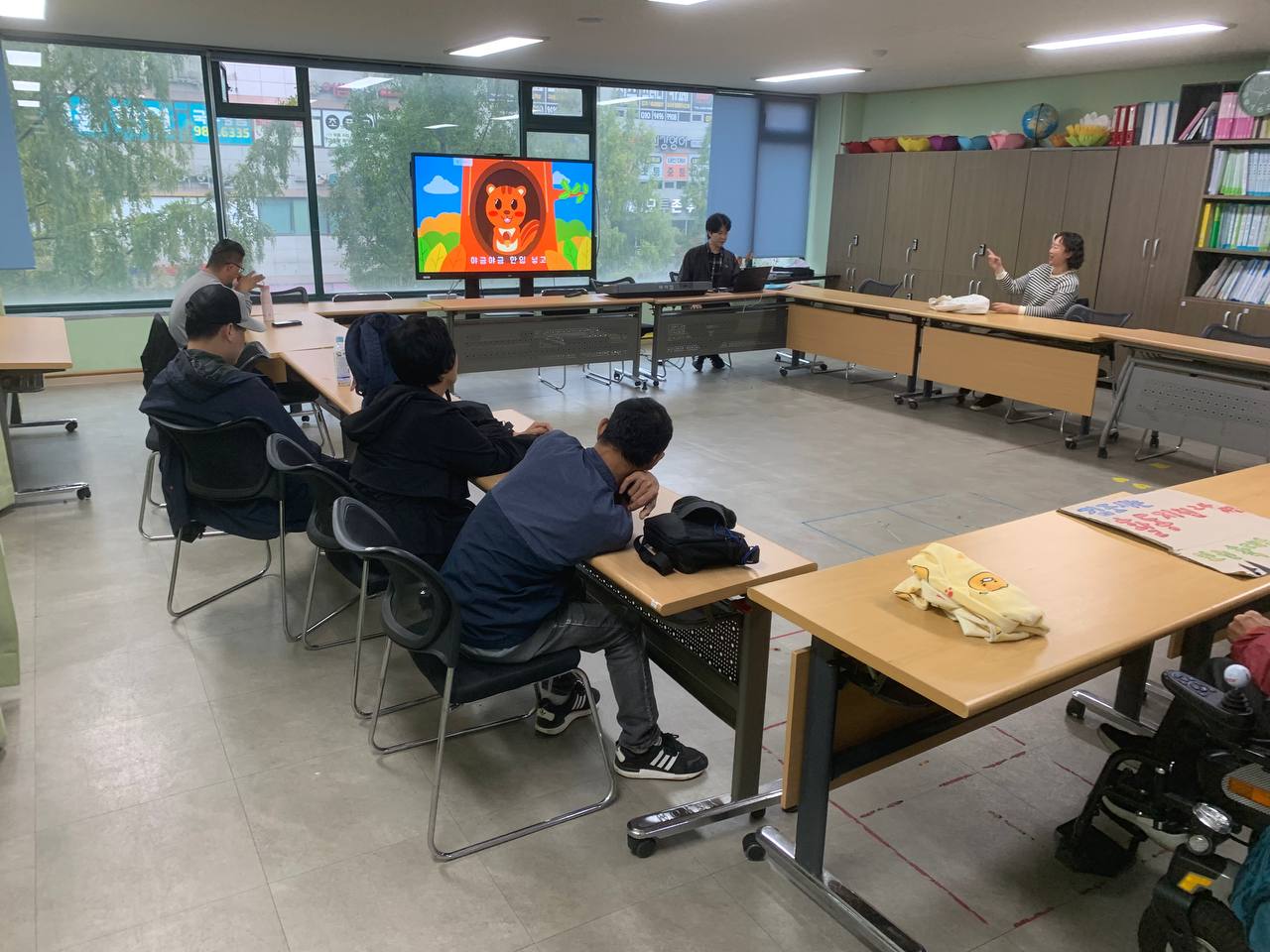 10월 22일(화) 씽씽클럽, 난타, 색동아리랑 합반 수업사진