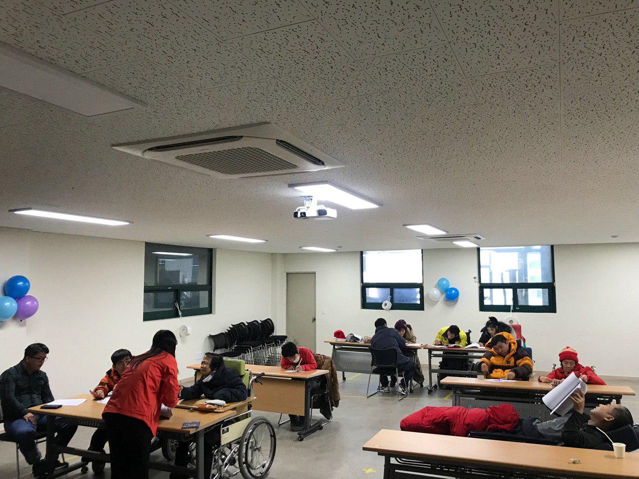 2018년 12월 24일 - 국어수업 사진