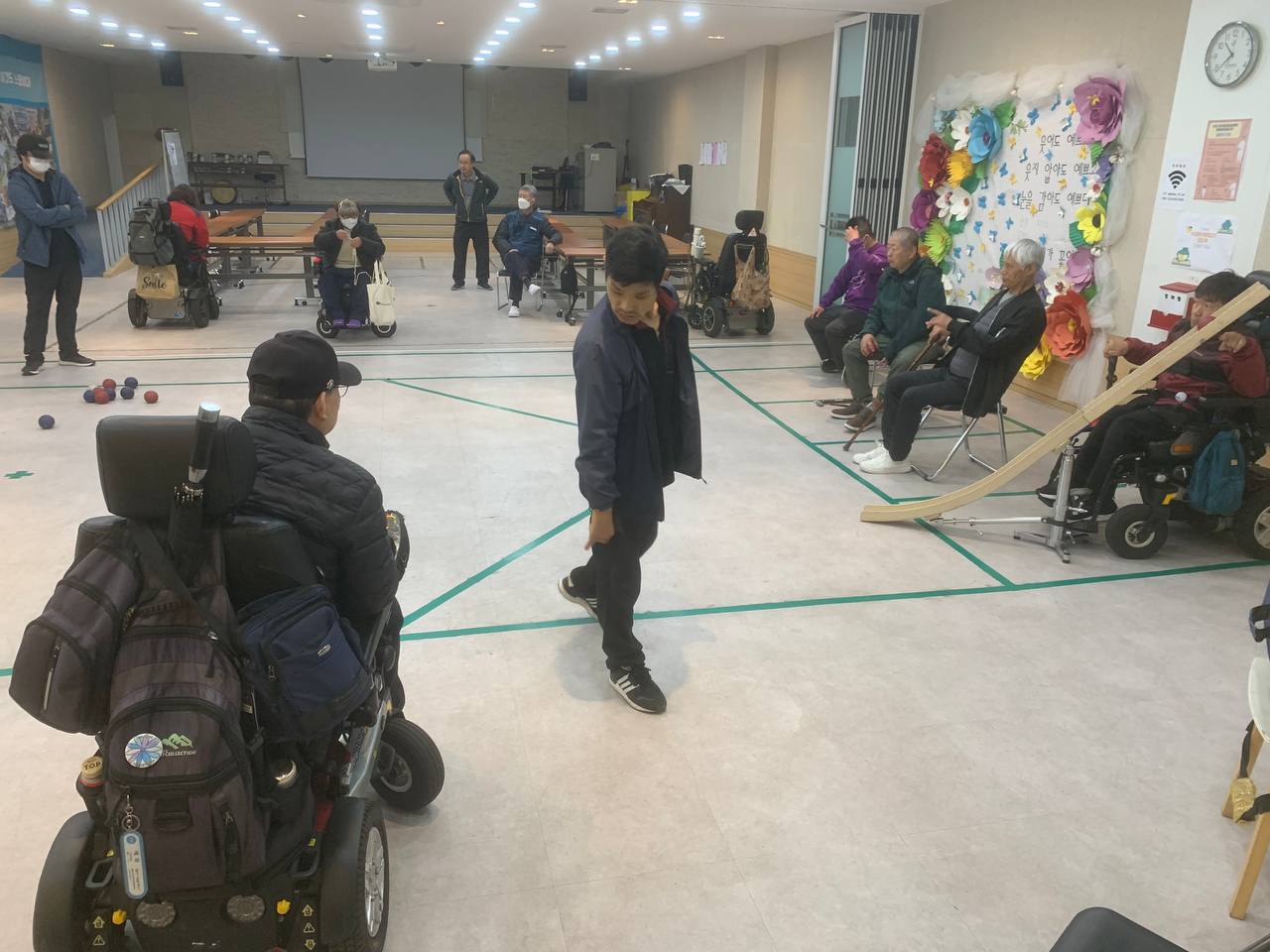 2025년 4월 9일(수) 보치아 자조모임 수업사진