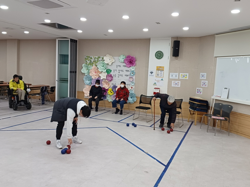 2024년 3월 18일(월) 보치아 수업 사진