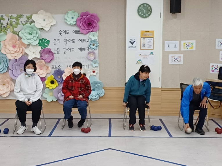 2024년 3월 25일(월) 보치아 수업 사진
