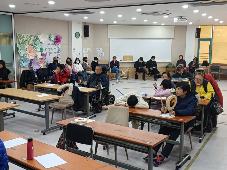 2024년 3월 7일(목) 민중가요 수업 사진